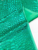 Dragon Skin Foil Stretch Velvet 58" Wide| New Creation Fabric & Foam Inc. - New Creations Fabric & Foam Inc