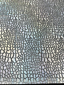 Dragon Skin Foil Stretch Velvet 58" Wide| New Creation Fabric & Foam Inc. - New Creations Fabric & Foam Inc