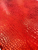 Dragon Skin Foil Stretch Velvet 58" Wide| New Creation Fabric & Foam Inc. - New Creations Fabric & Foam Inc