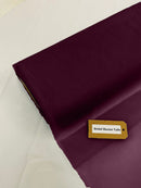 Eggplant - Bridal Illusion Tulle 108"Wide Polyester Premium Tulle Fabric Bolt, By The Roll. - New Creations Fabric & Foam Inc