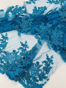 Eva Luxury Beaded Floral Lace 54” Wide| New Creations Fabric & Foam Inc. - New Creations Fabric & Foam Inc