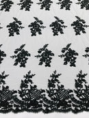 Eva Luxury Beaded Floral Lace 54” Wide| New Creations Fabric & Foam Inc. - New Creations Fabric & Foam Inc