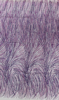 Fashion Glitter Design On A Mesh Lace Fabric| New Creations Fabric & Foam Inc. - New Creations Fabric & Foam Inc