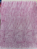 Fashion Glitter Design On A Mesh Lace Fabric| New Creations Fabric & Foam Inc. - New Creations Fabric & Foam Inc