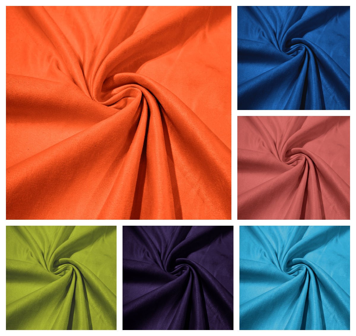 Faux Suede Polyester Fabric 58" Wide| New Creations Fabric & Foam Inc. - New Creations Fabric & Foam Inc