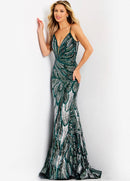 Feather Wing Sequin Fabric 54” Wide| New Creations Fabric & Foam Inc. - New Creations Fabric & Foam Inc