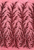 Feather Wing Shiny Sequin Fabric 54” Wide| New Creations Fabric & Foam Inc. - New Creations Fabric & Foam Inc