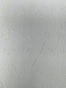 Feather Wing Shiny Sequin Fabric 54” Wide| New Creations Fabric & Foam Inc. - New Creations Fabric & Foam Inc