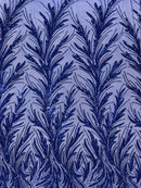 Feather Wing Shiny Sequin Fabric 54” Wide| New Creations Fabric & Foam Inc. - New Creations Fabric & Foam Inc