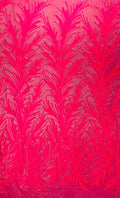 Feather Wing Shiny Sequin Fabric 54” Wide| New Creations Fabric & Foam Inc. - New Creations Fabric & Foam Inc