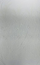 Feather Wing Shiny Sequin Fabric 54” Wide| New Creations Fabric & Foam Inc. - New Creations Fabric & Foam Inc