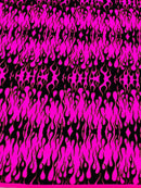 Flocking Flame Power Mesh Fabric 58" Wide| New Creations Fabric & Foam Inc. - New Creations Fabric & Foam Inc