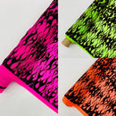 Flocking Flame Power Mesh Fabric 58" Wide| New Creations Fabric & Foam Inc. - New Creations Fabric & Foam Inc