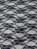 FLORAL NYLON STRETCH LACE (by the yard) - New Creations Fabric & Foam Inc