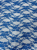 FLORAL NYLON STRETCH LACE (by the yard) - New Creations Fabric & Foam Inc