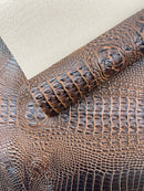 Florida Gator 3D Embossed Vinyl Fabric| New Creations Fabric & Foam Inc. - New Creations Fabric & Foam Inc