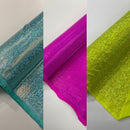 FOGGY SHATTERED GLASS FOIL SPANDEX FABRIC (by the yard) - New Creations Fabric & Foam Inc