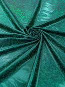 FOGGY SHATTERED GLASS FOIL SPANDEX FABRIC (by the yard) - New Creations Fabric & Foam Inc