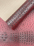 Gator Ostrich Embossed Vinyl Fabric| New Creations Fabric & Foam Inc. - New Creations Fabric & Foam Inc