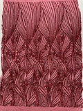 Geometric Feather Wing Fabric 54” Wide| New Creations Fabric & Foam Inc. - New Creations Fabric & Foam Inc