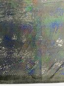 Geometric Foil Velvet Stretch Fabric 58” Wide| New Creations Fabric & Foam Inc. - New Creations Fabric & Foam Inc
