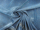 GLITTER METALLIC LAME KNITTED (by the yard) - New Creations Fabric & Foam Inc