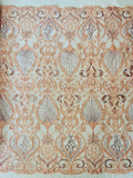 HEAVY DAMASK BEADED LACE (By The Yard) - New Creations Fabric & Foam Inc