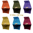 Jacquard Satin Roses Runner, Party Supply / Wedding / Decoration (14" Wide x 120" Long). - New Creations Fabric & Foam Inc