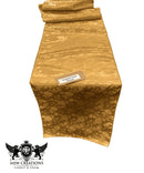 Jacquard Satin Roses Runner, Party Supply / Wedding / Decoration (14" Wide x 90" Long). - New Creations Fabric & Foam Inc