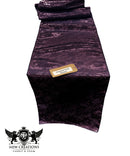 Jacquard Satin Roses Runner, Party Supply / Wedding / Decoration (14" Wide x 90" Long). - New Creations Fabric & Foam Inc