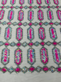 Jewel Sequin Fabric 54” Wide| New Creations Fabric & Foam Inc. - New Creations Fabric & Foam Inc