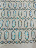 Jewel Sequin Fabric 54” Wide| New Creations Fabric & Foam Inc. - New Creations Fabric & Foam Inc