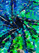 Jumbo Oval Sequin Fabric 54” Wide| New Creations Fabric & Foam Inc. - New Creations Fabric & Foam Inc