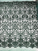 King Damask Sequin Fabric 54” Wide| New Creations Fabric & Foam Inc. - New Creations Fabric & Foam Inc