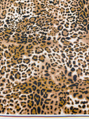 Leopard Print Power Mesh 58" Wide| New Creations Fabric & Foam Inc. - New Creations Fabric & Foam Inc