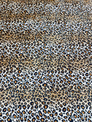 Leopard Print Stretch Velvet 58" Wide| New Creations Fabric & Foam Inc. - New Creations Fabric & Foam Inc