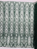 Luxury Chain Geometric Beaded Lace 54” Wide| New Creations Fabric & Foam Inc. - New Creations Fabric & Foam Inc