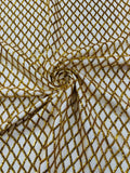 Luxury Diamond Design Mini Glitz Sequins On A Mesh 54” Wide| New Creations Fabric & Foam Inc. - New Creations Fabric & Foam Inc