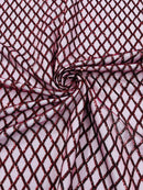 Luxury Diamond Design Mini Glitz Sequins On A Mesh 54” Wide| New Creations Fabric & Foam Inc. - New Creations Fabric & Foam Inc