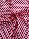 Luxury Diamond Design Mini Glitz Sequins On A Mesh 54” Wide| New Creations Fabric & Foam Inc. - New Creations Fabric & Foam Inc