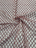 Luxury Diamond Design Mini Glitz Sequins On A Mesh 54” Wide| New Creations Fabric & Foam Inc. - New Creations Fabric & Foam Inc