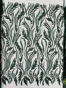 Luxury Festival Beaded Vine Lace Fabric| New Creations Fabric & Foam Inc. - New Creations Fabric & Foam Inc
