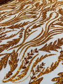 Luxury Festival Beaded Vine Lace Fabric| New Creations Fabric & Foam Inc. - New Creations Fabric & Foam Inc