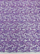 Metallic Corded Lace Design 54| New Creations Fabric & Foam Inc. - New Creations Fabric & Foam Inc