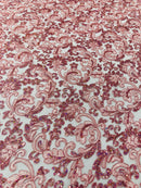 Metallic Corded Lace Design 54| New Creations Fabric & Foam Inc. - New Creations Fabric & Foam Inc