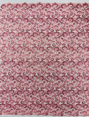 Metallic Corded Lace Design 54| New Creations Fabric & Foam Inc. - New Creations Fabric & Foam Inc