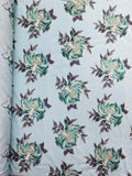 Multi Floral Color Jacquard Satin 58” Wide| New Creations Fabric & Foam Inc. - New Creations Fabric & Foam Inc