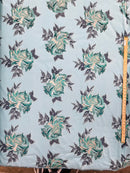 Multi Floral Color Jacquard Satin 58” Wide| New Creations Fabric & Foam Inc. - New Creations Fabric & Foam Inc