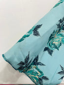 Multi Floral Color Jacquard Satin 58” Wide| New Creations Fabric & Foam Inc. - New Creations Fabric & Foam Inc