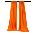 Backdrop Drape Curtain 5 Feet Wide x 6 Feet High, Polyester Poplin SEAMLESS 1 SETS.